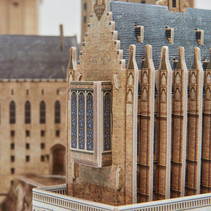 Hario Poterio Hogvartso pilis – 3D didinis modelis, 4D konstrukcija (48 cm)