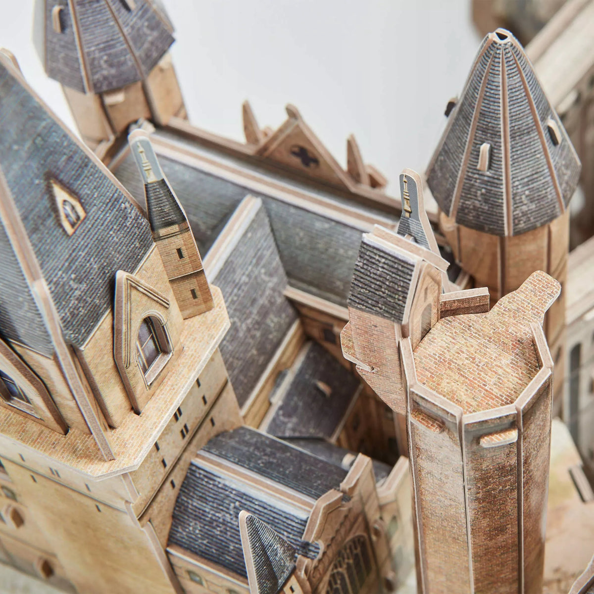 Hario Poterio Hogvartso pilis – 3D didinis modelis, 4D konstrukcija (48 cm)