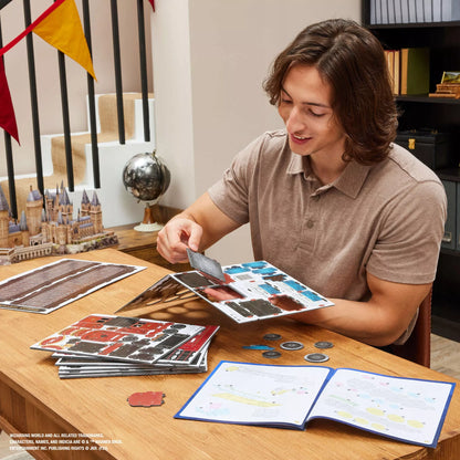 Hario Poterio „Hogwartso ekspresas“ 3D dėlionės modelis surinkimui (4D Build)