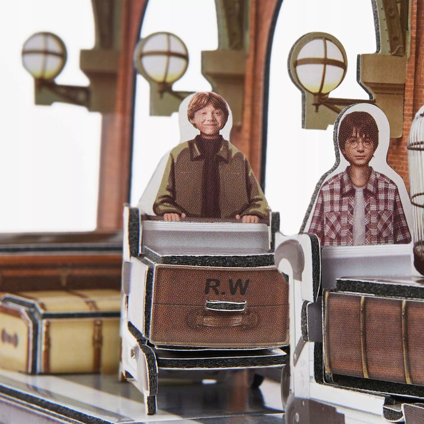 Hario Poterio „Hogwartso ekspresas“ 3D dėlionės modelis surinkimui (4D Build)