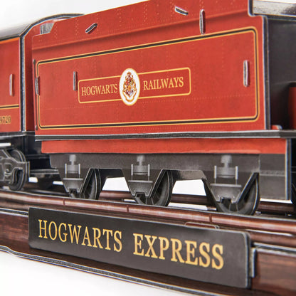 Hario Poterio „Hogwartso ekspresas“ 3D dėlionės modelis surinkimui (4D Build)