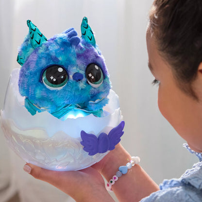 HATCHIMALS GYVAS ŽAISLAS KIAUŠINIS INTERAKTYVUS SLIBINAS STAIGMENA DRAGGLE