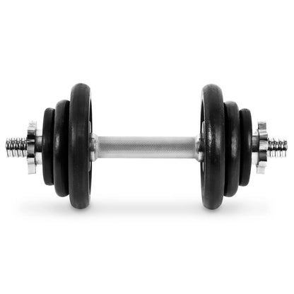 Hantlių rinkinys Spokey EGIR 21 kg: 4x 0,5 kg, 4x 1,25 kg, 4x 2,5 kg + 2 grifai