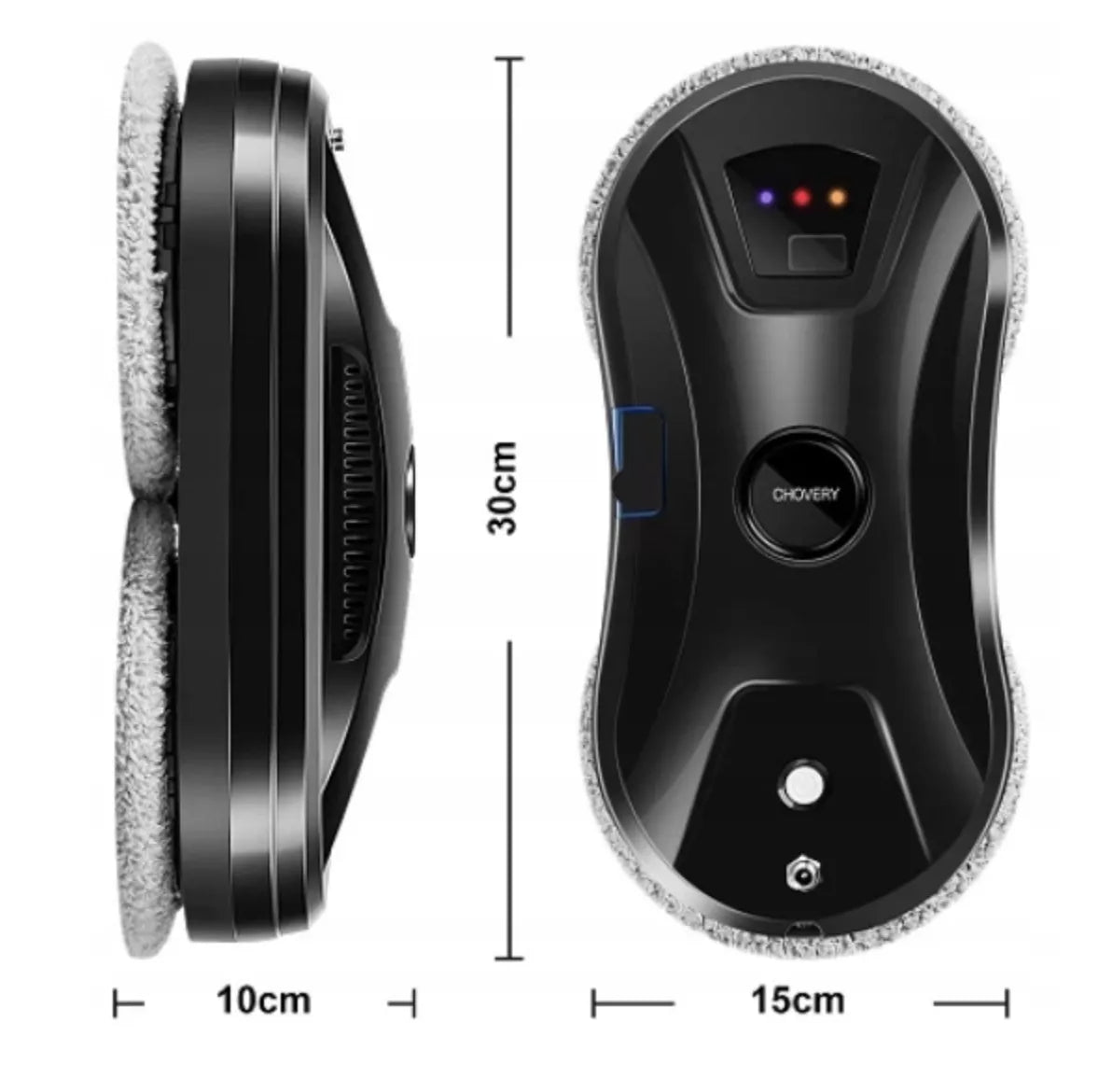 Išmanus robotas valyti stiklo paviršius – langai ir veidrodžiai