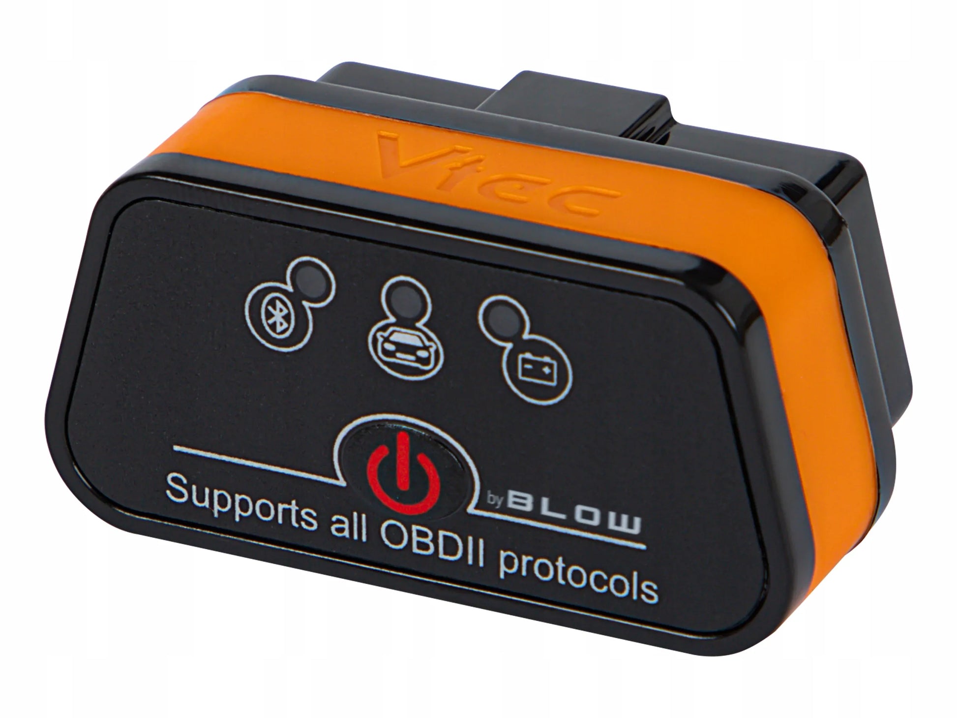 Diagnostikos sąsaja OBD2 Bluetooth Android iOS Windows lenkiškas testeris