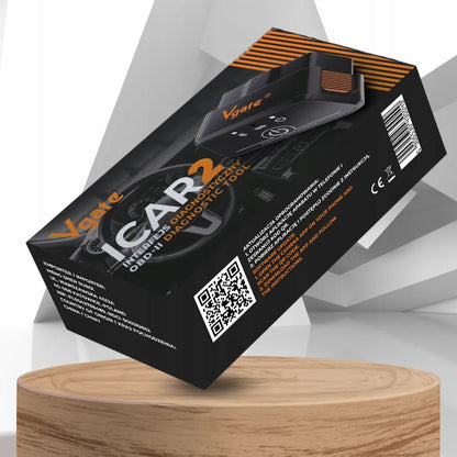 Diagnostinis interfeisas Vgate iCar2 OBD2 ELM327 Bluetooth