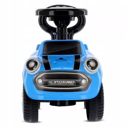 Keliamoji mašinėlė berniukui – automobilis stumdukas su garsu