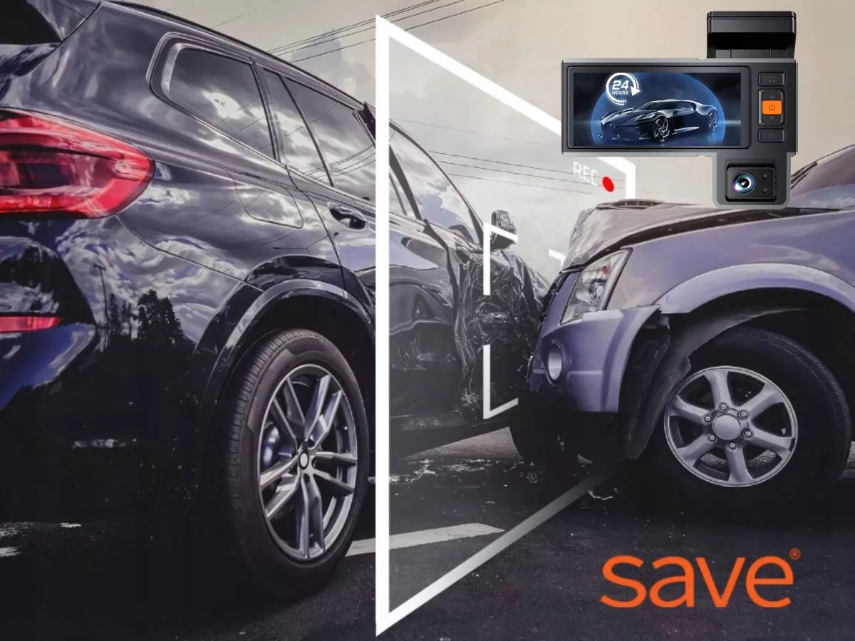 Automobilinė vaizdo kamera 3 kamerų vaizdo registratorius važiavimui 4K PL