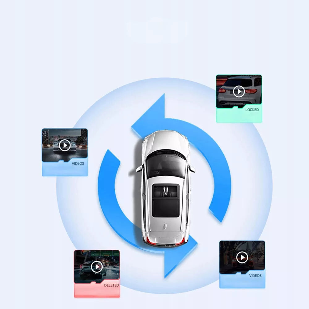 Automobilinė kamera VIDEOREGISTRATORIUS FULL HD TAKSI/UBER/BOLT