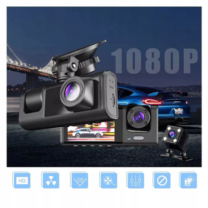 Automobilinė kamera VIDEOREGISTRATORIUS FULL HD TAKSI/UBER/BOLT