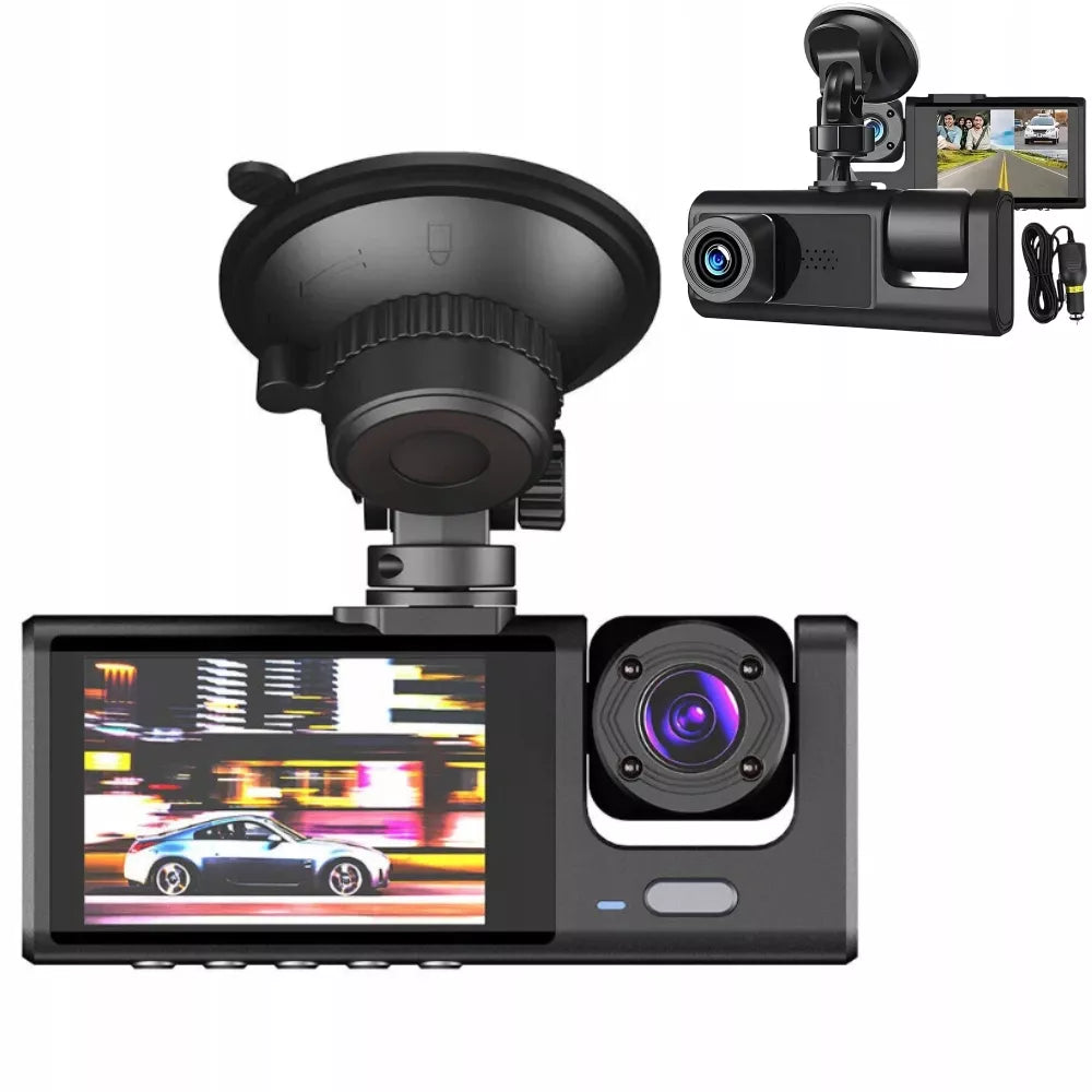 Automobilinė kamera VIDEOREGISTRATORIUS FULL HD TAKSI/UBER/BOLT