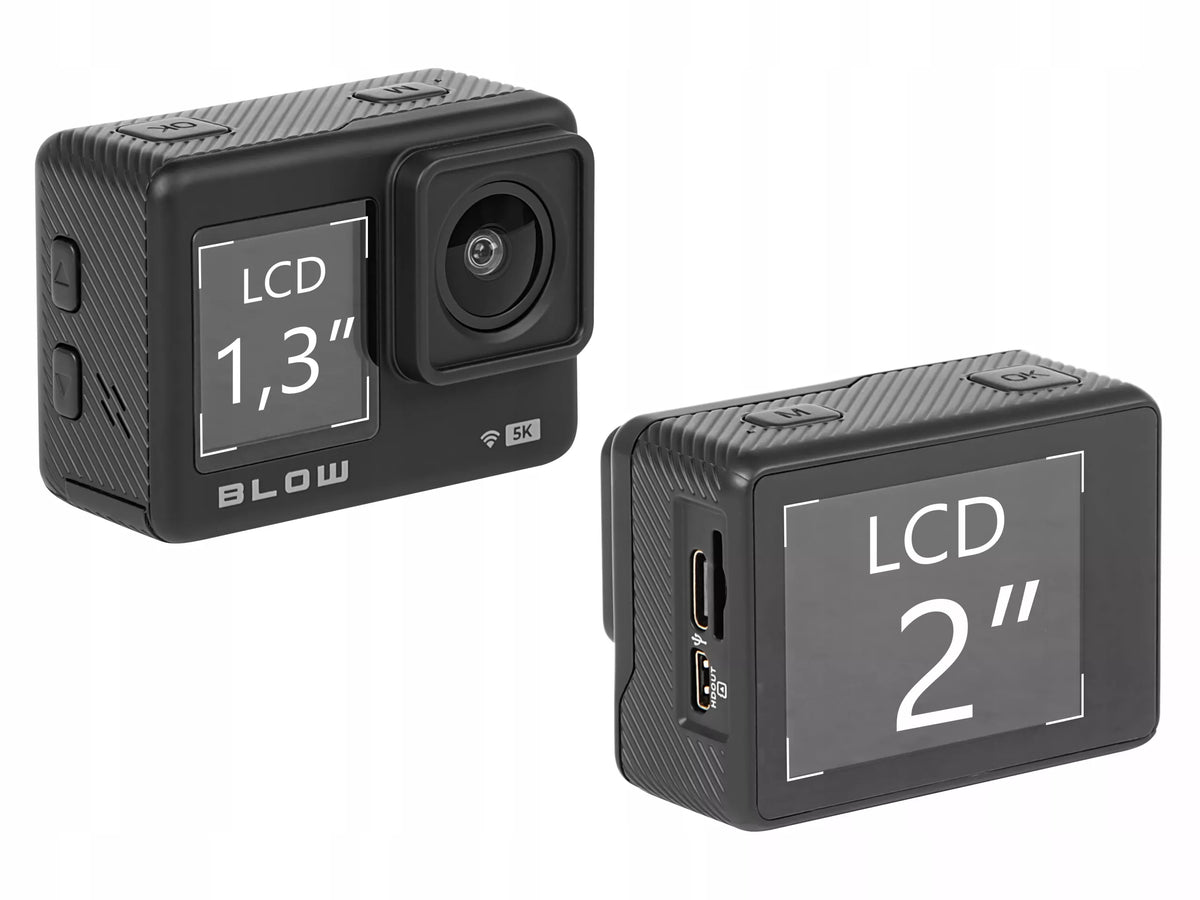 Sporto veiksmo kamera Go Pro4U – 4K, WiFi, USB, UHD, mikrofonas, nuotolinis pultas, laikikliai ir priedai