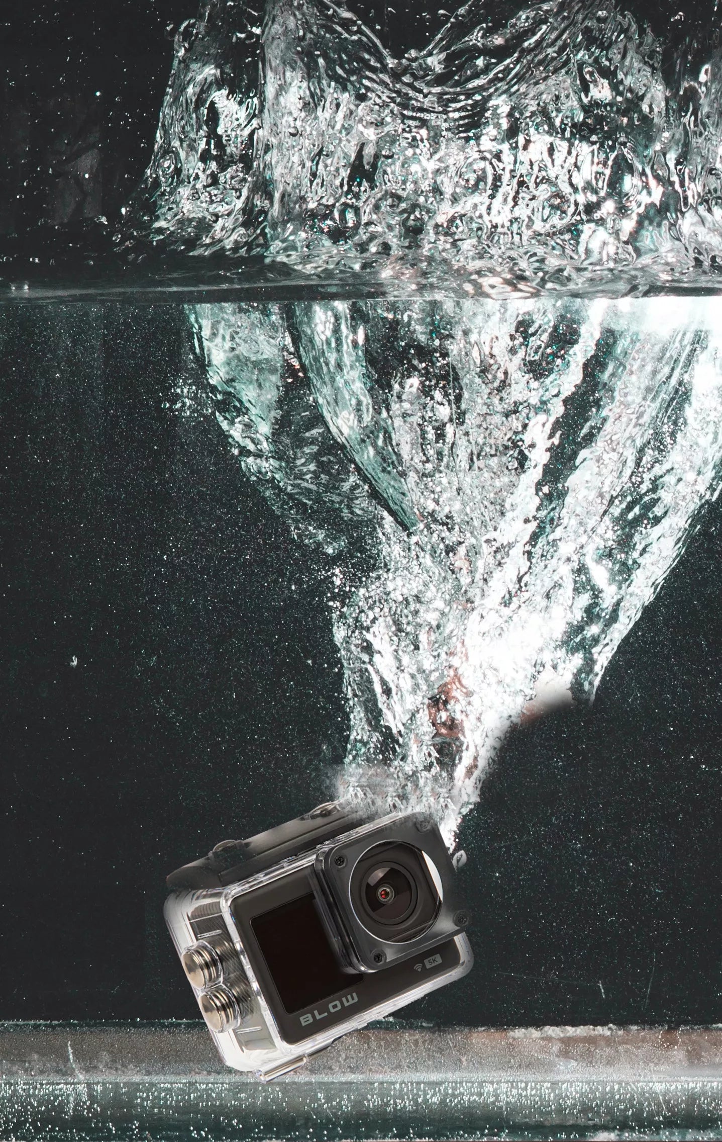 Sporto veiksmo kamera Go Pro4U – 4K, WiFi, USB, UHD, mikrofonas, nuotolinis pultas, laikikliai ir priedai