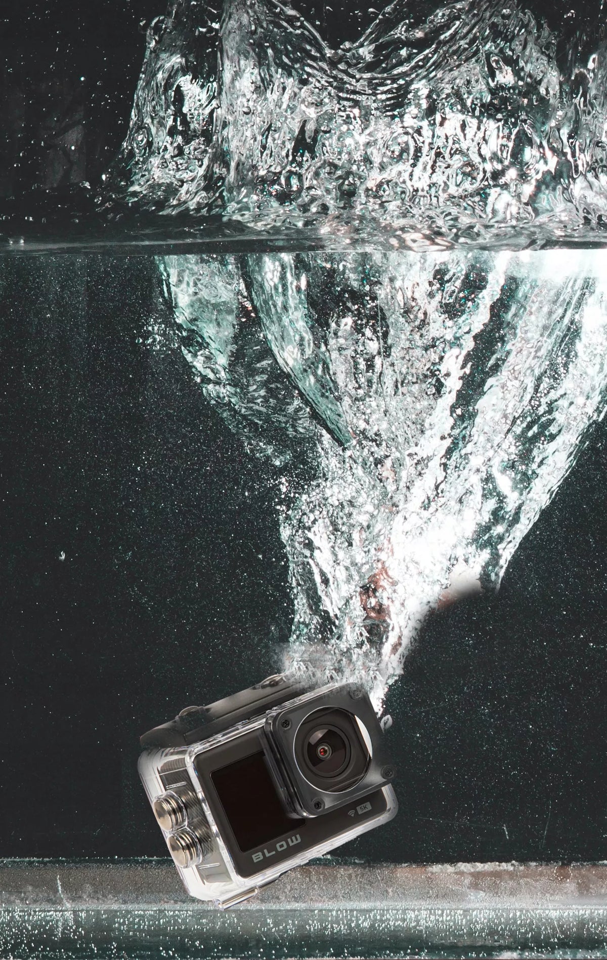 Sporto veiksmo kamera Go Pro4U – 4K, WiFi, USB, UHD, mikrofonas, nuotolinis pultas, laikikliai ir priedai