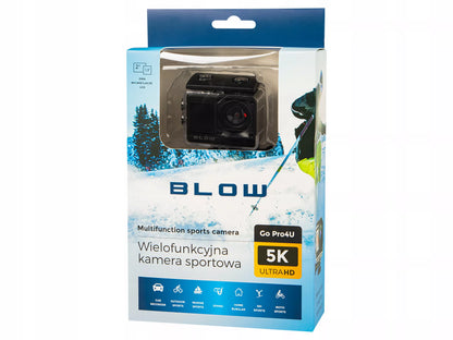 Sporto veiksmo kamera Go Pro4U – 4K, WiFi, USB, UHD, mikrofonas, nuotolinis pultas, laikikliai ir priedai