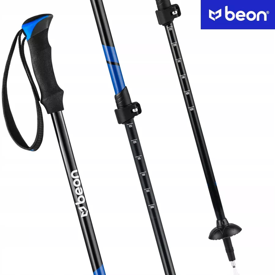 TREKKINGO LAZDELĖS NORDIC WALKING LAZDELĖS KALNŲ ŽYGIAMS REGULIUOJAMOS