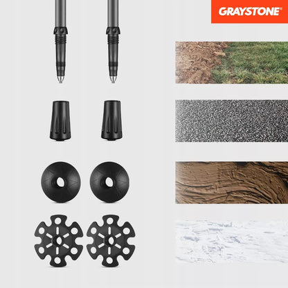 TREKKINIMO LAZELĖS NORDIC WALKING GRAYSTONE G5