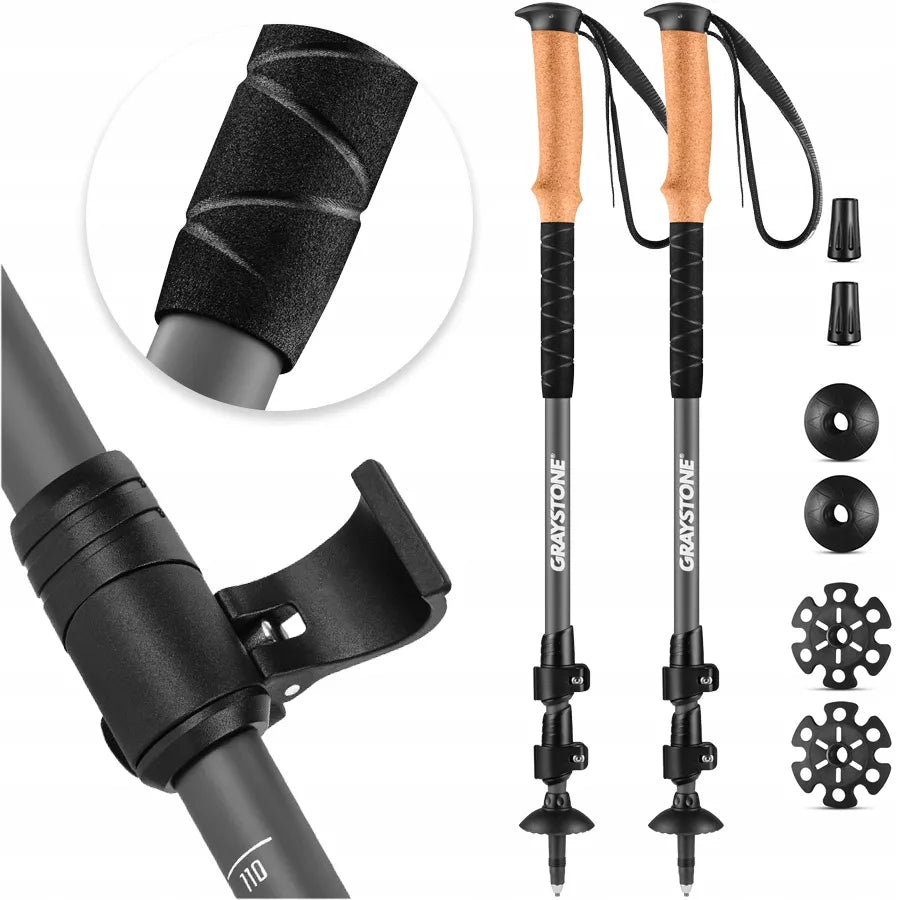 TREKKINIMO LAZELĖS NORDIC WALKING GRAYSTONE G5