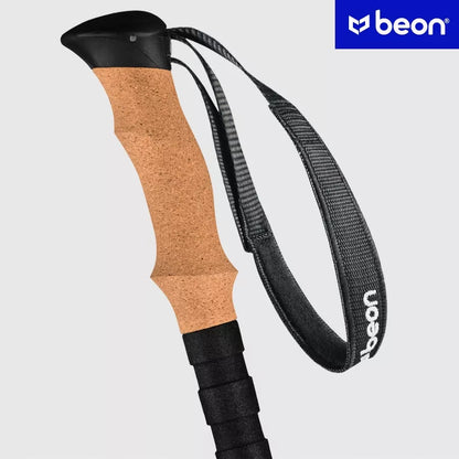 TREKKINGO LAZDELĖS NORDIC WALKING LAZDELĖS ANGliespluoštas ANGliespluošto pluoštas BEON CARBON