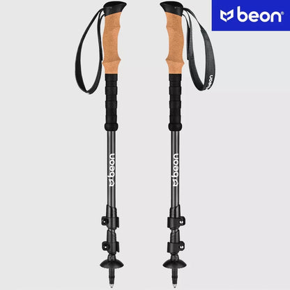 TREKKINGO LAZDELĖS NORDIC WALKING LAZDELĖS ANGliespluoštas ANGliespluošto pluoštas BEON CARBON