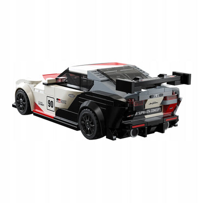 CaDA konstravimo kaladėlės lenktyninis automobilis Toyota GR Supra GT4 342 dalys