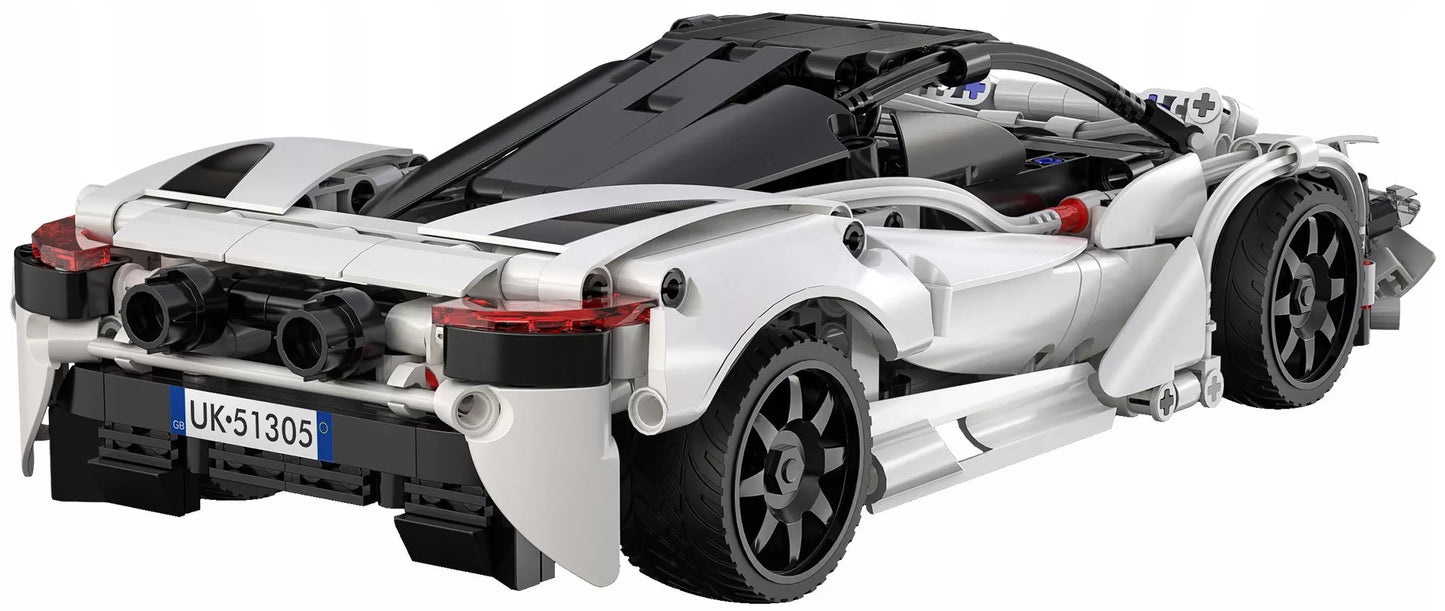 CADA konstruktorius – nuotoliniu būdu valdomas sportinis automobilis Super Storm, 30 cm, 402 dalys