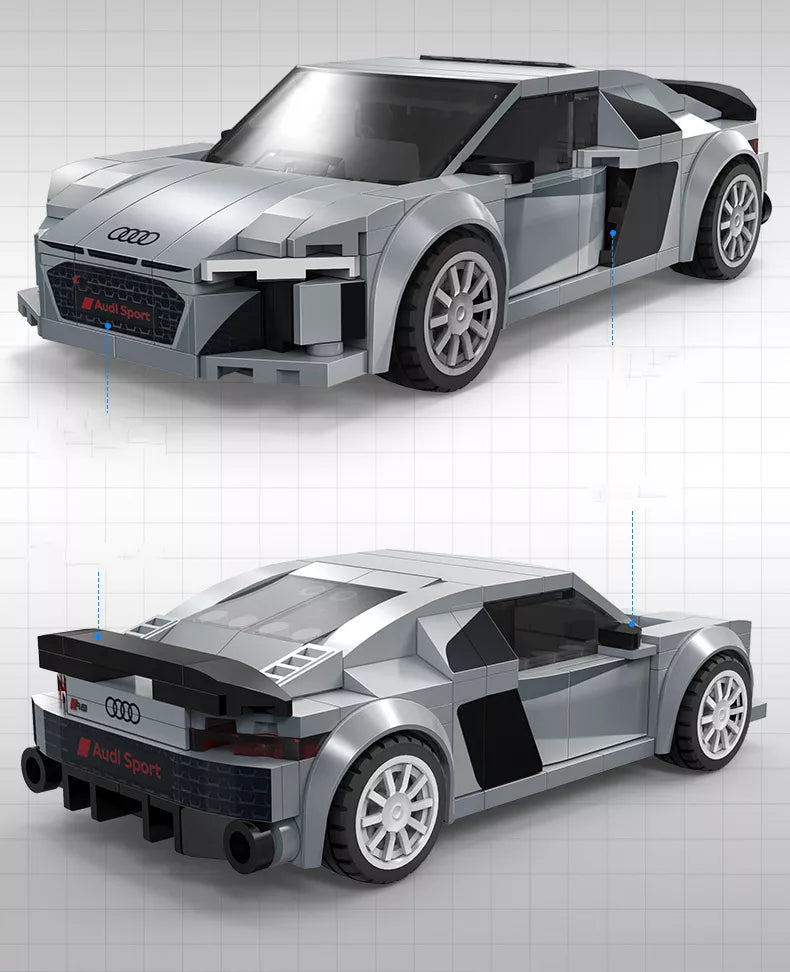 CaDA konstravimo rinkinys Audi R8 Coupe 1:24 199 det.