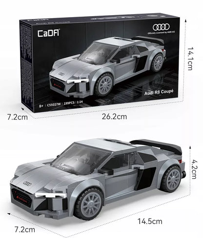 CaDA konstravimo rinkinys Audi R8 Coupe 1:24 199 det.