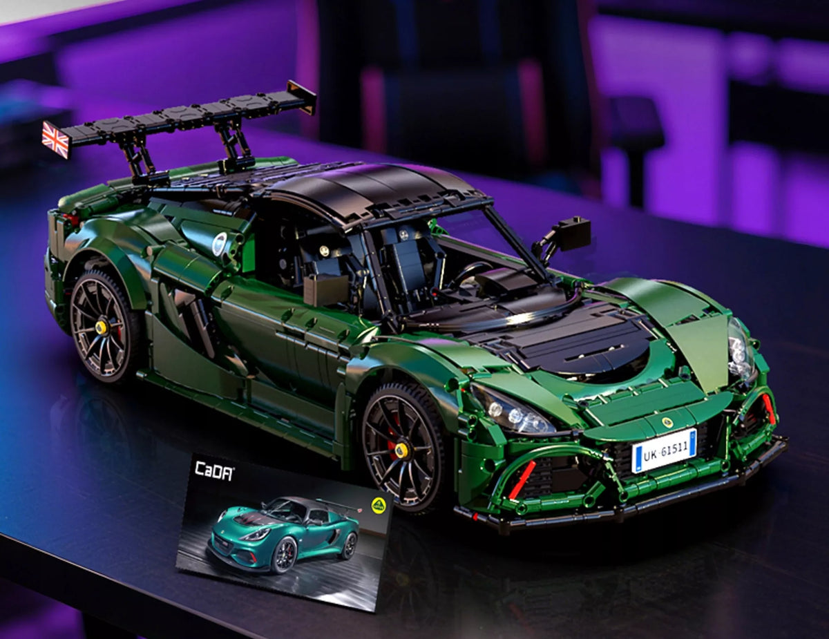 CaDA konstravimo rinkinys Lotus automobilis 54 cm 3730 detalių