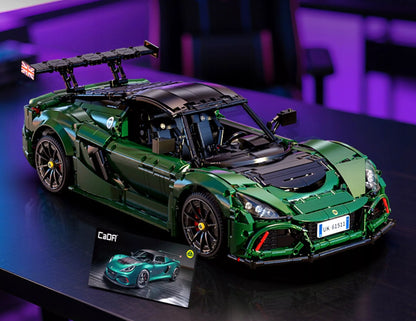 CaDA konstravimo rinkinys Lotus automobilis 54 cm 3730 detalių