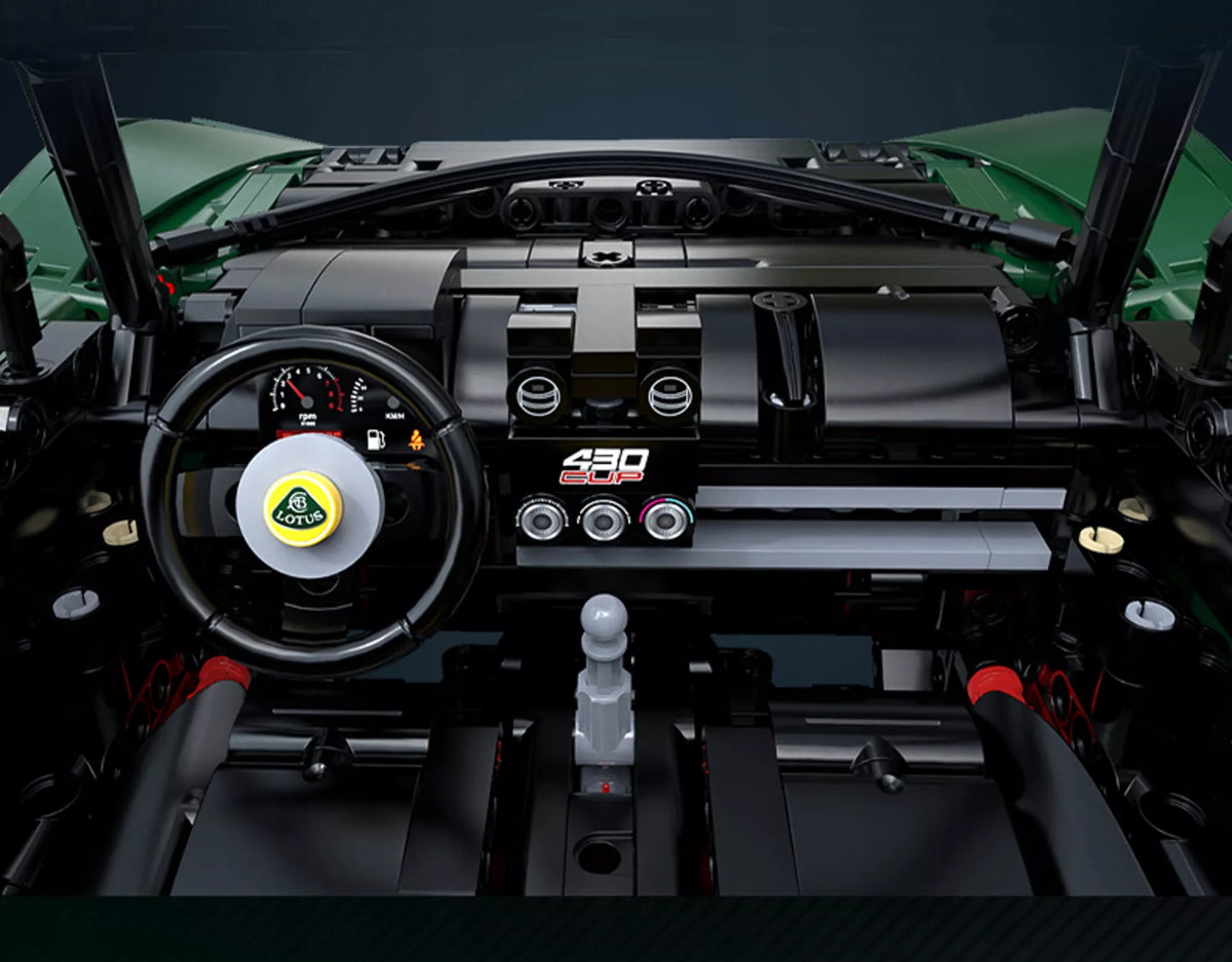 CaDA konstravimo rinkinys Lotus automobilis 54 cm 3730 detalių