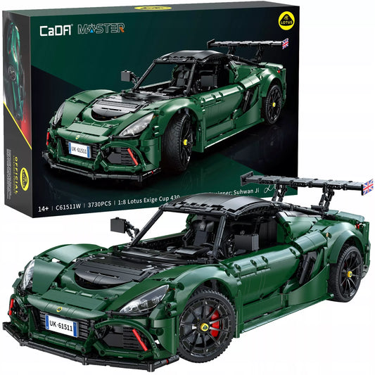 CaDA konstravimo rinkinys Lotus automobilis 54 cm 3730 detalių