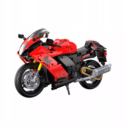 CaDA konstravimo rinkinys Suzuki Hayabusa 1:6 motociklas, 1043 detalės
