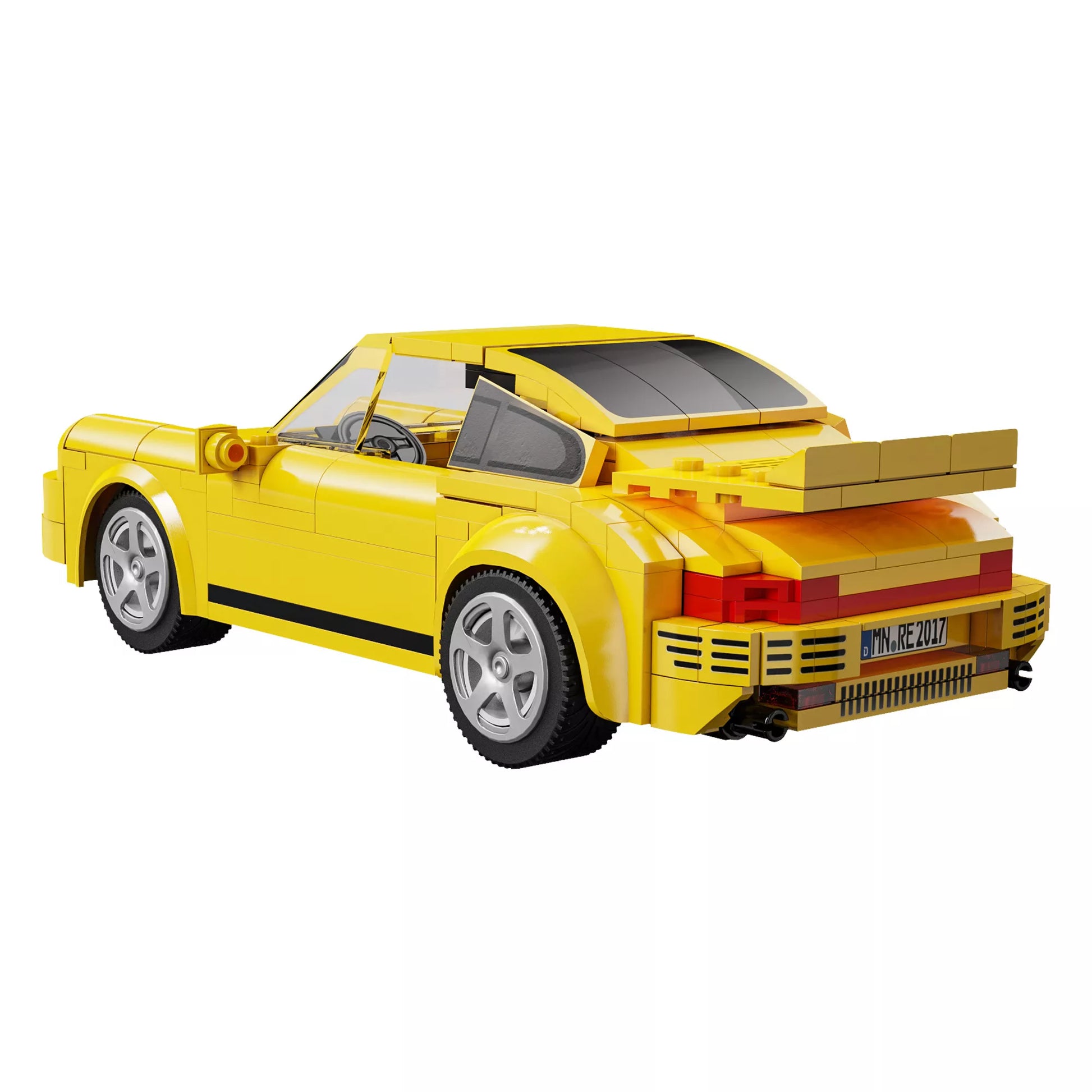 Nuotoliniu būdu valdomas CaDA „Yellowbird“ automobilis (222 dalys)
