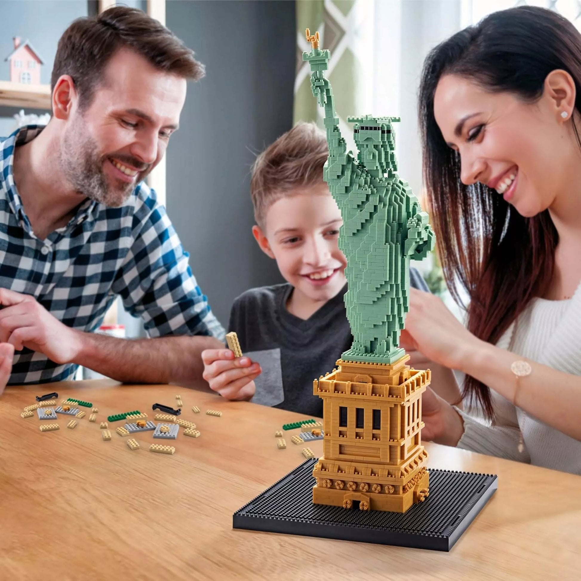 Statulos „Laisvė“ konstruktorius, architektūros modelis, JAV Niujorkas, 45 cm