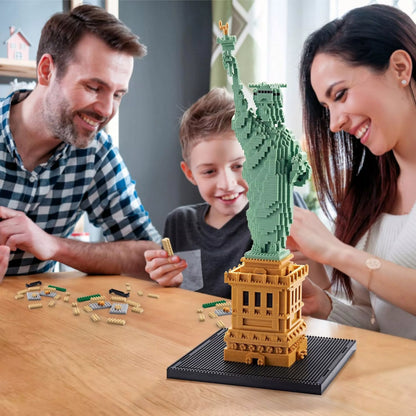 Statulos „Laisvė“ konstruktorius, architektūros modelis, JAV Niujorkas, 45 cm