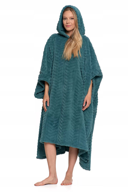 Šilta didelė džemperis su gobtuvu, kaip antklodė žiemai, oversized, MORAJ