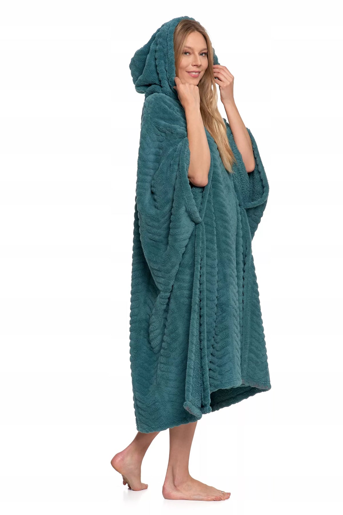 Šilta didelė džemperis su gobtuvu, kaip antklodė žiemai, oversized, MORAJ