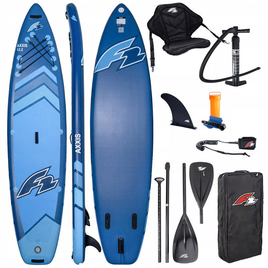 Irklentė 12'2 NAVY BLUE Combo su sėdyne ir irklu