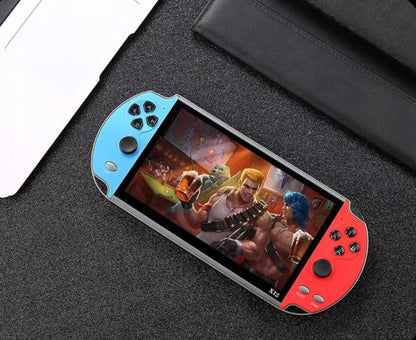 Nešiojama žaidimų konsolė X12 RETRO su daugybe žaidimų 5.1 ekrano meniu vaikams