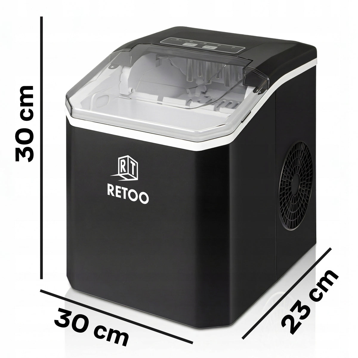 Ledus kubiņu pagatavošanas ierīce 1,5L – 120W, 12kg/24h, ātra un klusa darbība