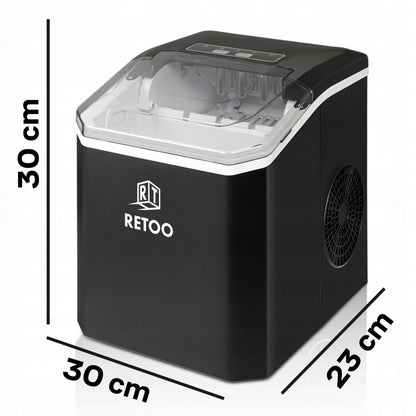 Ledus kubiņu pagatavošanas ierīce 1,5L – 120W, 12kg/24h, ātra un klusa darbība