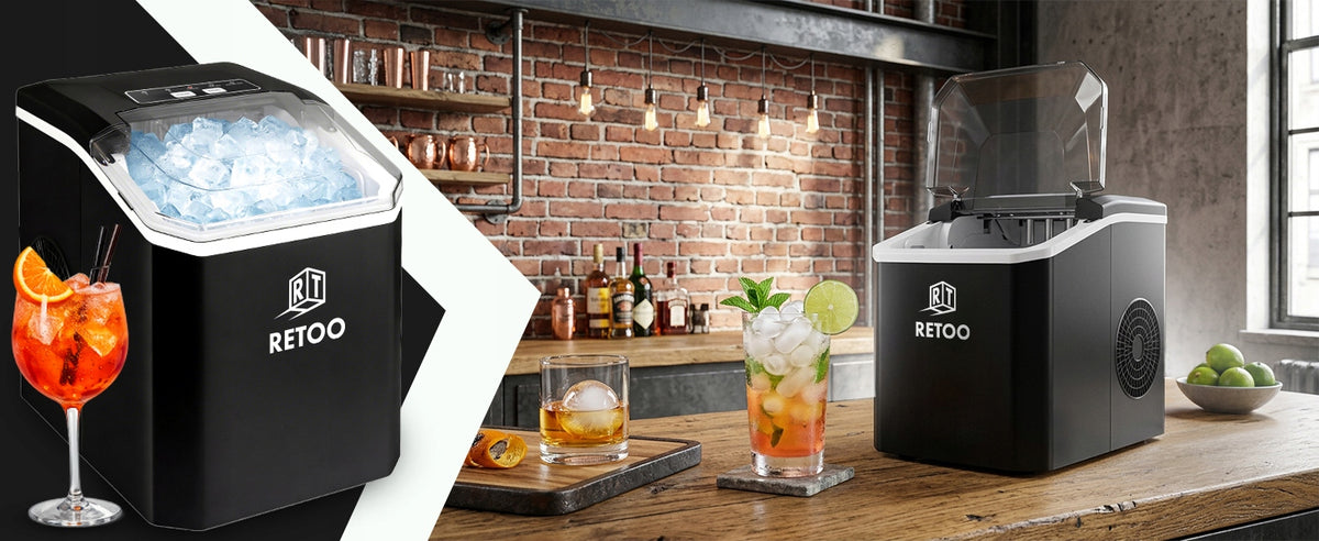 Ledus kubiņu pagatavošanas ierīce 1,5L – 120W, 12kg/24h, ātra un klusa darbība