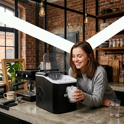 Ledus kubiņu pagatavošanas ierīce 1,5L – 120W, 12kg/24h, ātra un klusa darbība