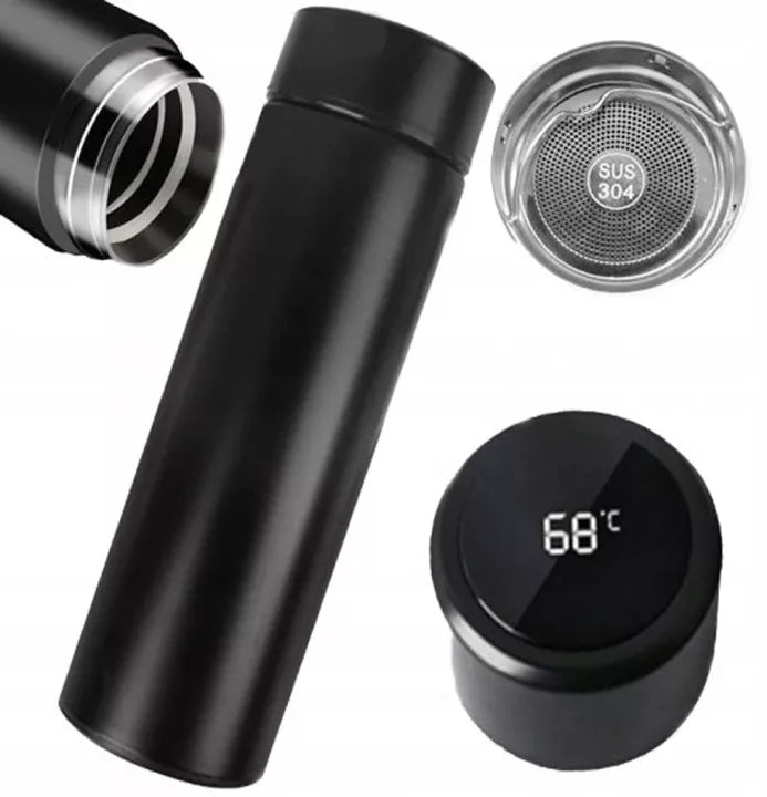 TERMOSINIS PUODELIS IŠMANUSIS BUTELIUKAS LCD 500 ML