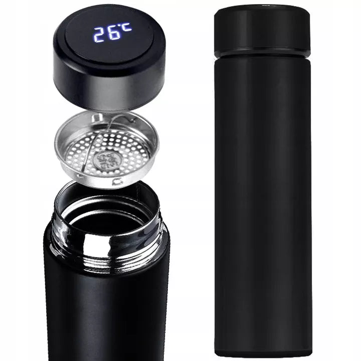 TERMOSINIS PUODELIS IŠMANUSIS BUTELIUKAS LCD 500 ML