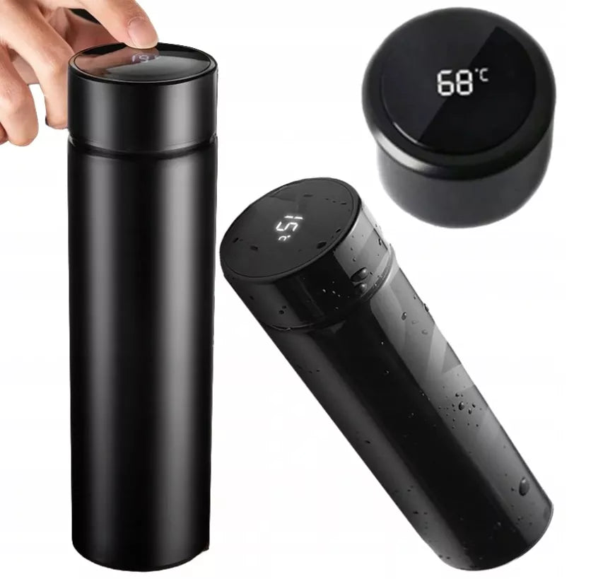 TERMOSINIS PUODELIS IŠMANUSIS BUTELIUKAS LCD 500 ML