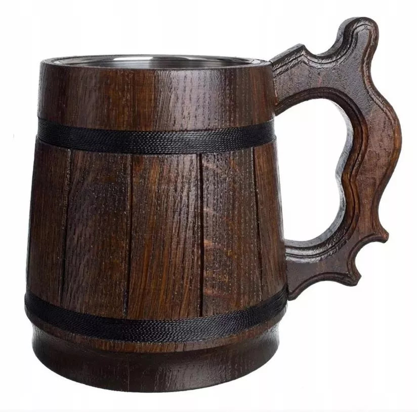Medinis alaus bokalas 500ml