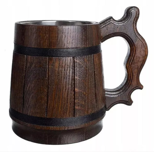 Medinis alaus bokalas 500ml
