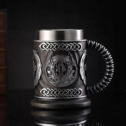 Alus bokalas 500ml Thor Odin Vikingų Plaktukas